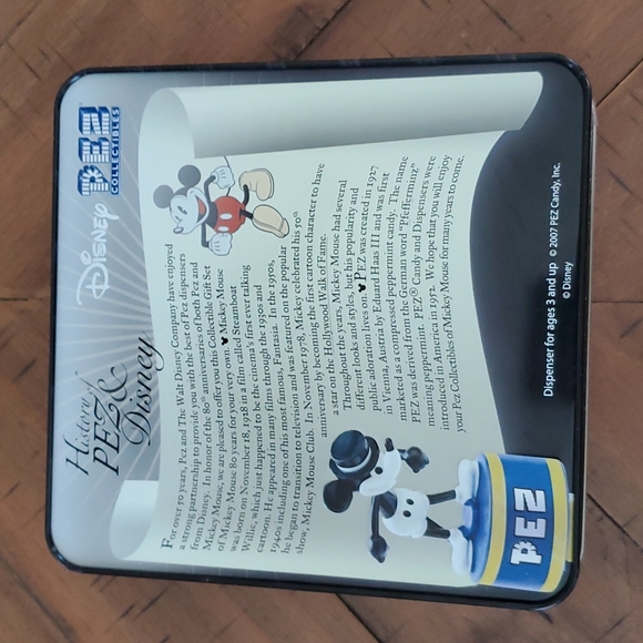 🆕️ Disney Pez 80 years Tin Collectible - Picture 7 of 9